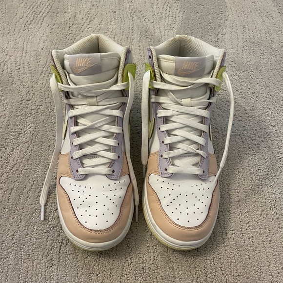 Nike Women's Wmns Dunk High 'Lemon Twist - Picture 3 of 6